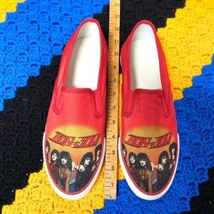 Bad@$$ BON JOVI slip-ons!